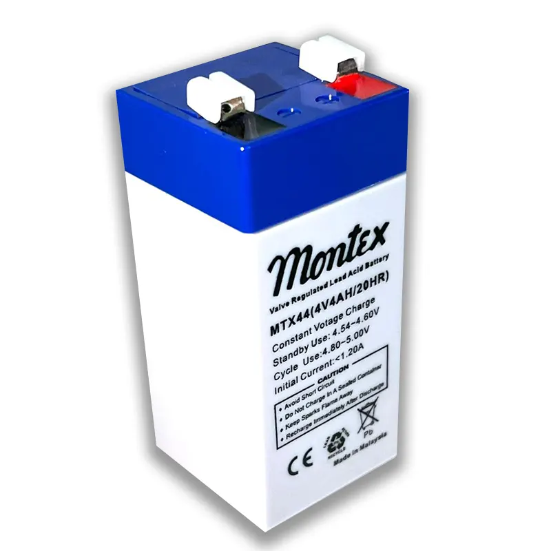 باتری سیلد اسید 4 ولت 4 آمپر مونتکس (4v-4A montex) باتری سیلد اسید 4 ولت 4 آمپر مونتکس (4v-4A montex)