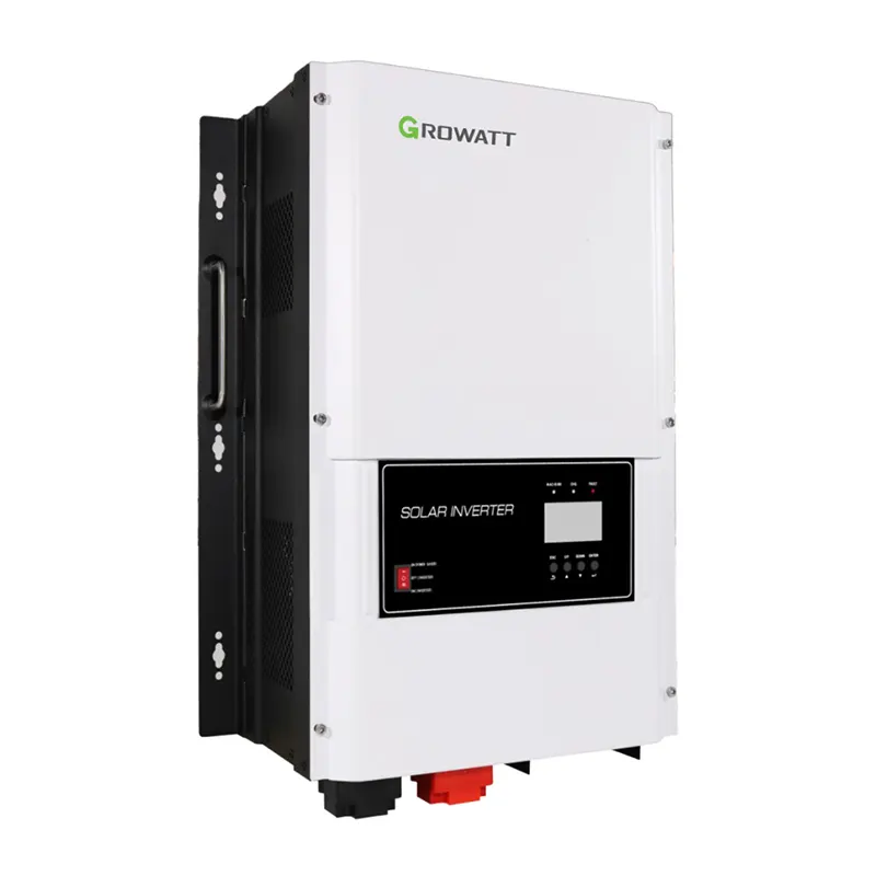 سانورتر 8 کیلووات، 48 ولت، 120 آمپر MPPT برند Growatt مدل Growatt SPF 8000T HVM